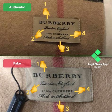 how to authenticate burberry scarf|is a Burberry scarf real.